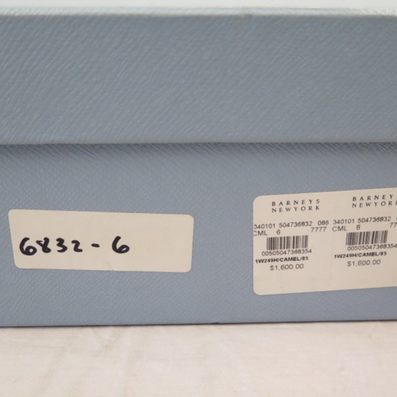 NEW Prada Lace-Up Knee Boots Brown Suede Size 36 - Picture 8 of 8